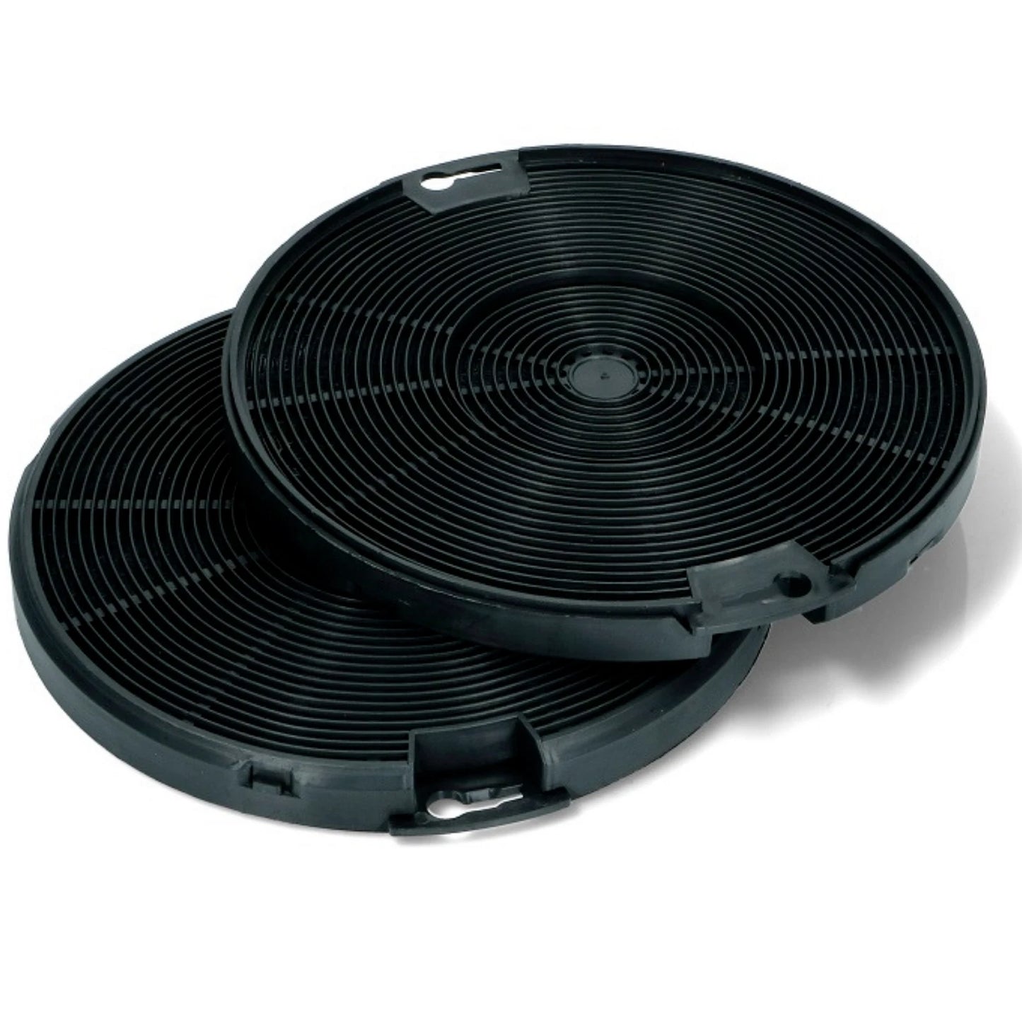 COPPIA FILTRI CARBONI ATTIVI ATTACCO A SCATTO 30301053 ADATTABILE A CAPPE FABER - SMEG - ELECTROLUX - BEKO - FRANKE