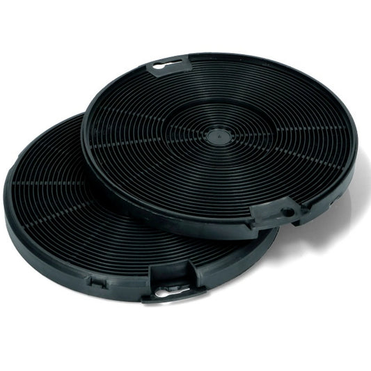 COPPIA FILTRI CARBONI ATTIVI ATTACCO A SCATTO 30301053 ADATTABILE A CAPPE FABER - SMEG - ELECTROLUX - BEKO - FRANKE