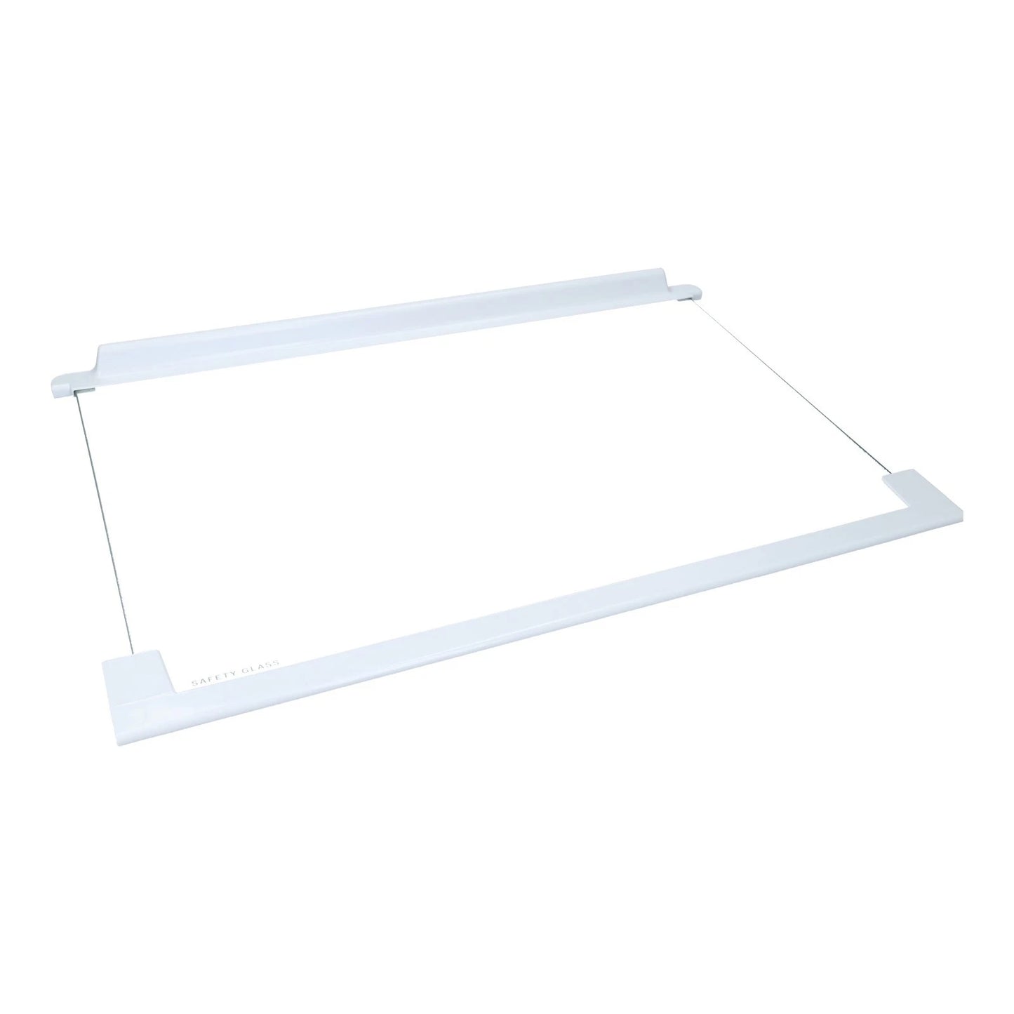 RIPIANO VETRO COMPLETO CON CORNICE 2251531063 ORIGINALE PER FRIGORIFERI REX -ELECTROLUX - ZANUSSI - SMEG