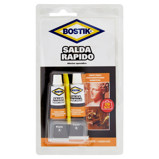 BOSTIK SALDARAPIDO ADESIVO BICOMPONENTE EPOSSIDICO