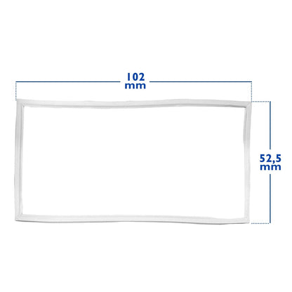 GUARNIZIONE MAGNETICA PORTA FRIGORIFERO 2248007144 1025x525MM ORIGINALE PER FRIGORIFERI REX - ELECTROLUX - ZANUSSI - AEG