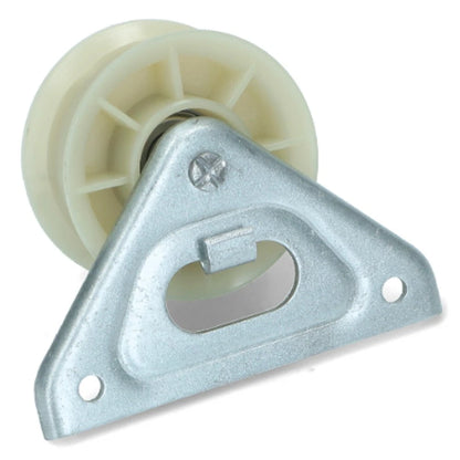 PULEGGIA MOTORE TENDICINGHIA CON STAFFA 210AR001 ADATTABILE PER ASCIUGATRICE HOTPOINT ARISTON - WHIRLPOOL