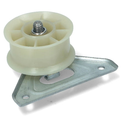 PULEGGIA MOTORE TENDICINGHIA CON STAFFA 210AR001 ADATTABILE PER ASCIUGATRICE HOTPOINT ARISTON - WHIRLPOOL