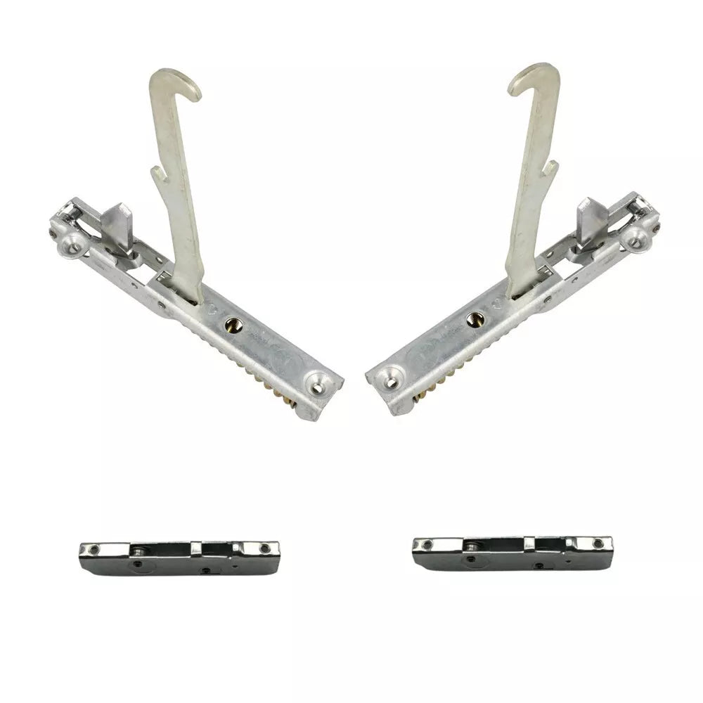COPPIA CERNIERE CON PORTARULLI KCF5394 ADATTABILE A CUCINE E FORNI SMEG - ARISTON - INDESIT