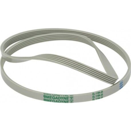 CINGHIA ELASTICA EL 1194 J5 ADATTABILE PER MOTORE LAVATRICE INDESIT - ARISTON