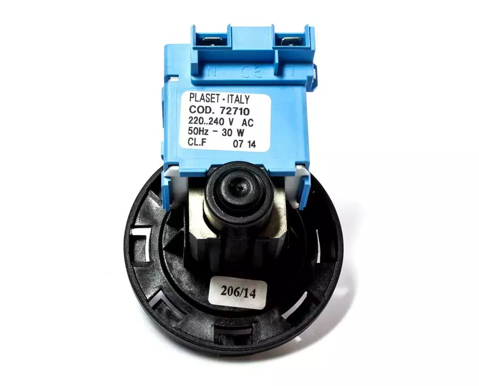 ELETTROPOMPA DI SCARICO UNIVERSALE PLASET 72710 CON FASTON ADATTABILE LAVATRICE  VARIE MARCHE
