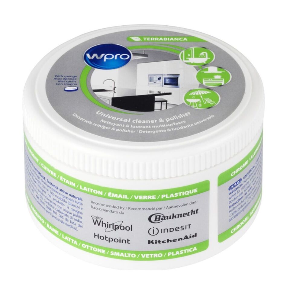 WPRO TERRABIANCA 484000008562 DETERGENTE LUCIDANTE UNIVERSALE PER TUTTE LE SUPERFICI ORIGINALE WHIRLPOOL