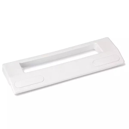 MANIGLIA UNIVERSALE BIANCA PER FRIGORIFERI LUNGH. 190MM - INTERASSE 163MM