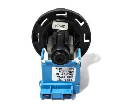 ELETTROPOMPA DI SCARICO UNIVERSALE PLASET 72710 CON FASTON ADATTABILE LAVATRICE  VARIE MARCHE