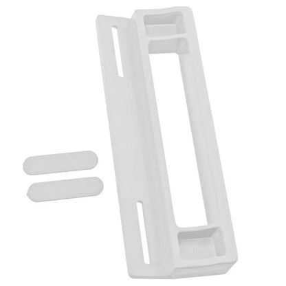 MANIGLIA UNIVERSALE BIANCA PER FRIGORIFERI LUNGH. 190MM - INTERASSE 163MM