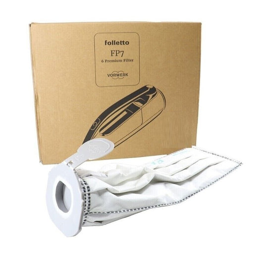 Sacchetti Filtrelli Premium Originali Vorwerk Per Folletto senza filo VK 7